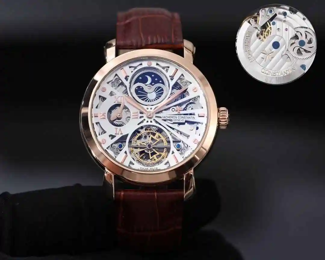 General Watches Vacheron Constantin Jiangshi Dandun White 480 Gold 500 Steel+20 Watch view 3