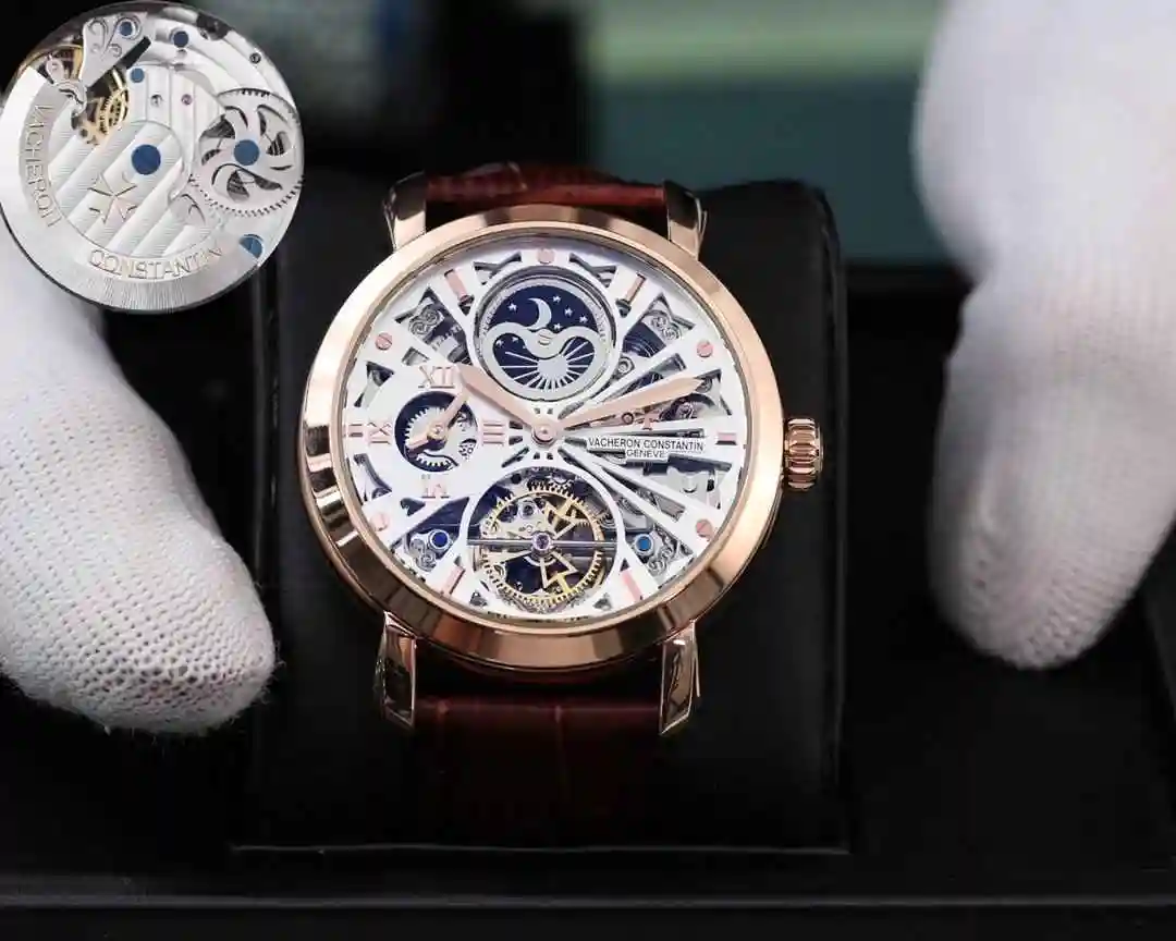 General Watches Vacheron Constantin Jiangshi Dandun White 480 Gold 500 Steel+20 Watch view 7
