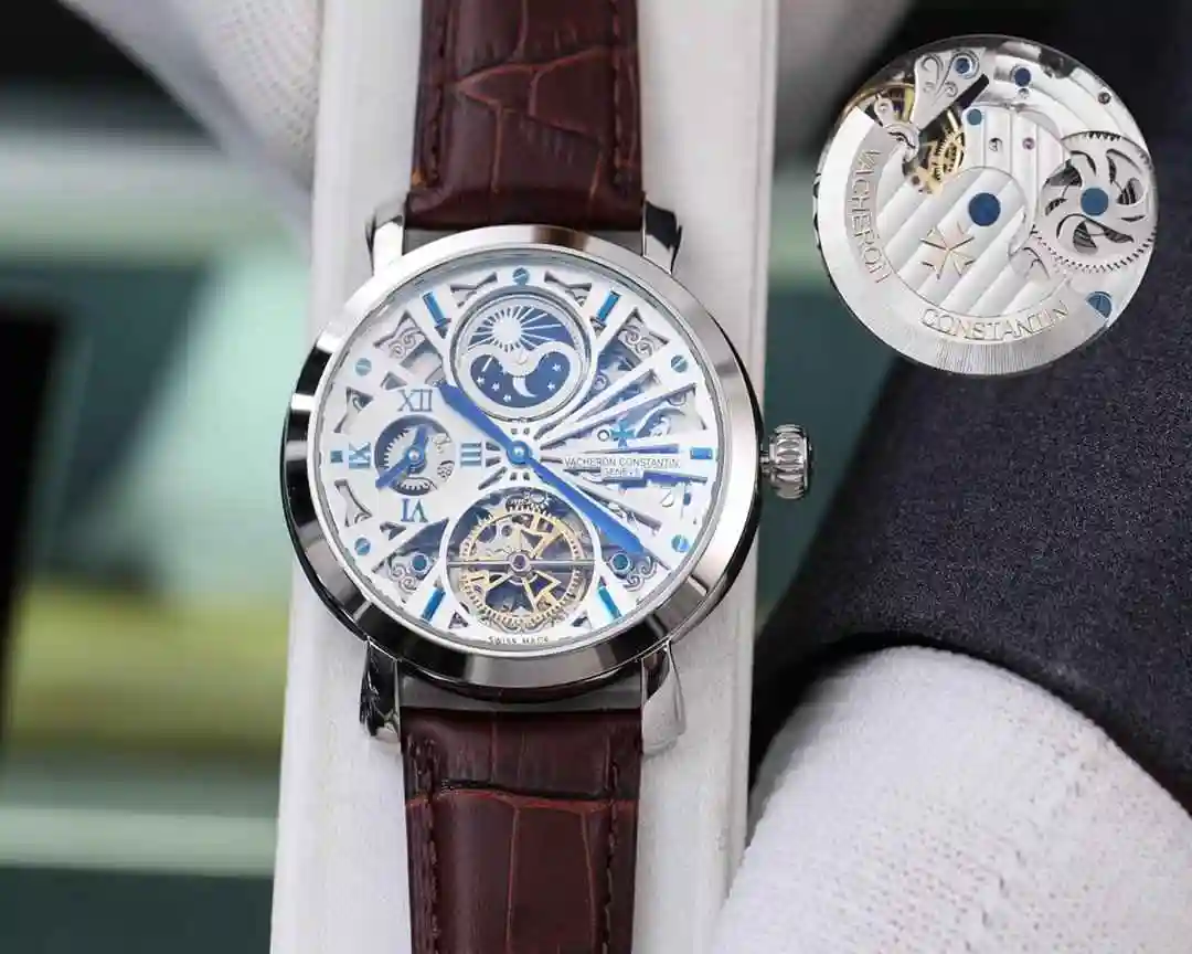 General Watches Vacheron Constantin Jiangshi Dandun White 480 Gold 500 Steel+20 Watch view 8