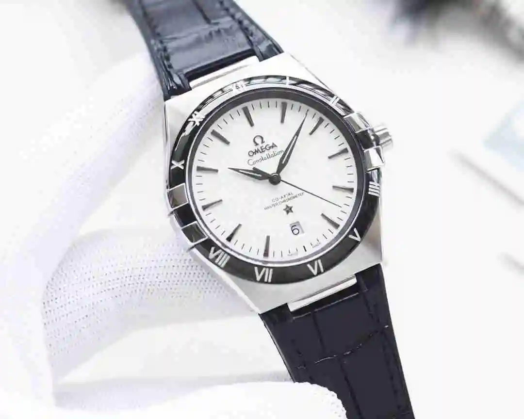 General Watches Omega Watch Men's Watch Paired with Original Fully Automatic Mechanical Movement Top Grade 316 Precision Steel Case with Mineral Super Strong Mirror Diameter 42mm KK05450 view 5