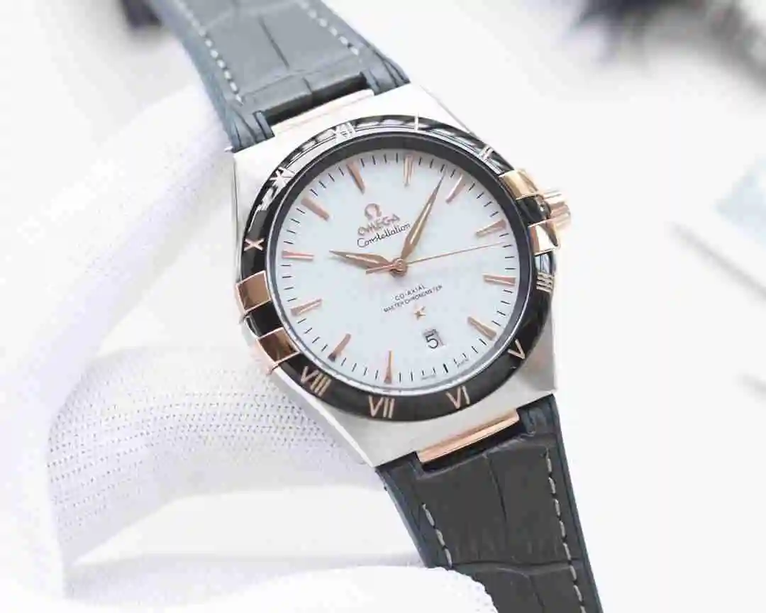 General Watches Omega Watch Men's Watch Paired with Original Fully Automatic Mechanical Movement Top Grade 316 Precision Steel Case with Mineral Super Strong Mirror Diameter 42mm KK05450 view 7