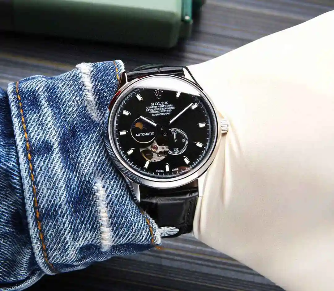 General Watches Rolex Watch Men's Watch Paired with Original Fully Automatic Mechanical Movement Top Grade 316 Precision Steel Case with Mineral Super Strong Mirror Diameter 40mm kk06550 view 5