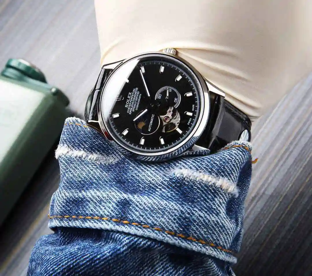General Watches Rolex Watch Men's Watch Paired with Original Fully Automatic Mechanical Movement Top Grade 316 Precision Steel Case with Mineral Super Strong Mirror Diameter 40mm kk06550 view 6