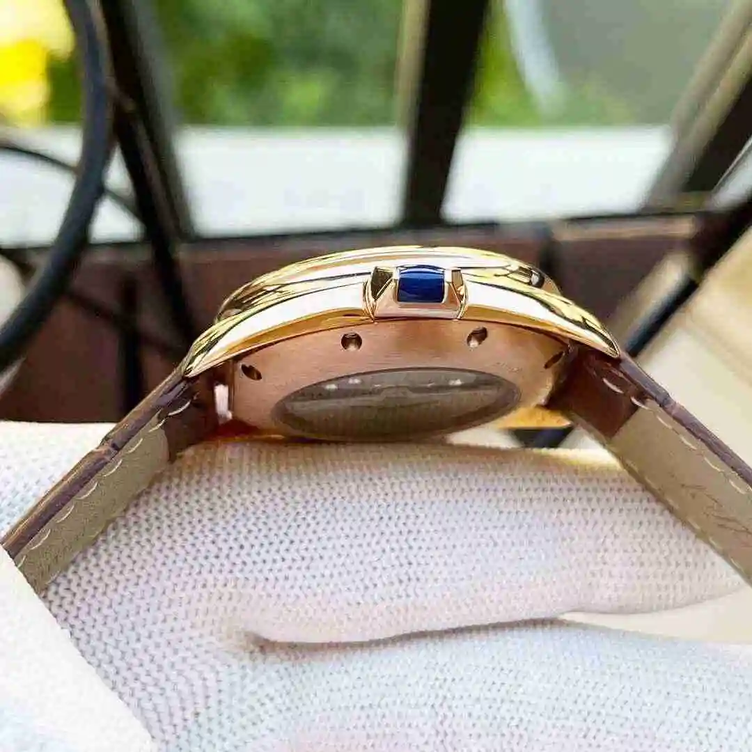 General Watches Cartier Watch Men's Watch Paired with Original Fully Automatic Mechanical Movement Top Grade 316 Precision Steel Case with Mineral Super Strong Mirror Diameter 44mm KK05250 4 view 4