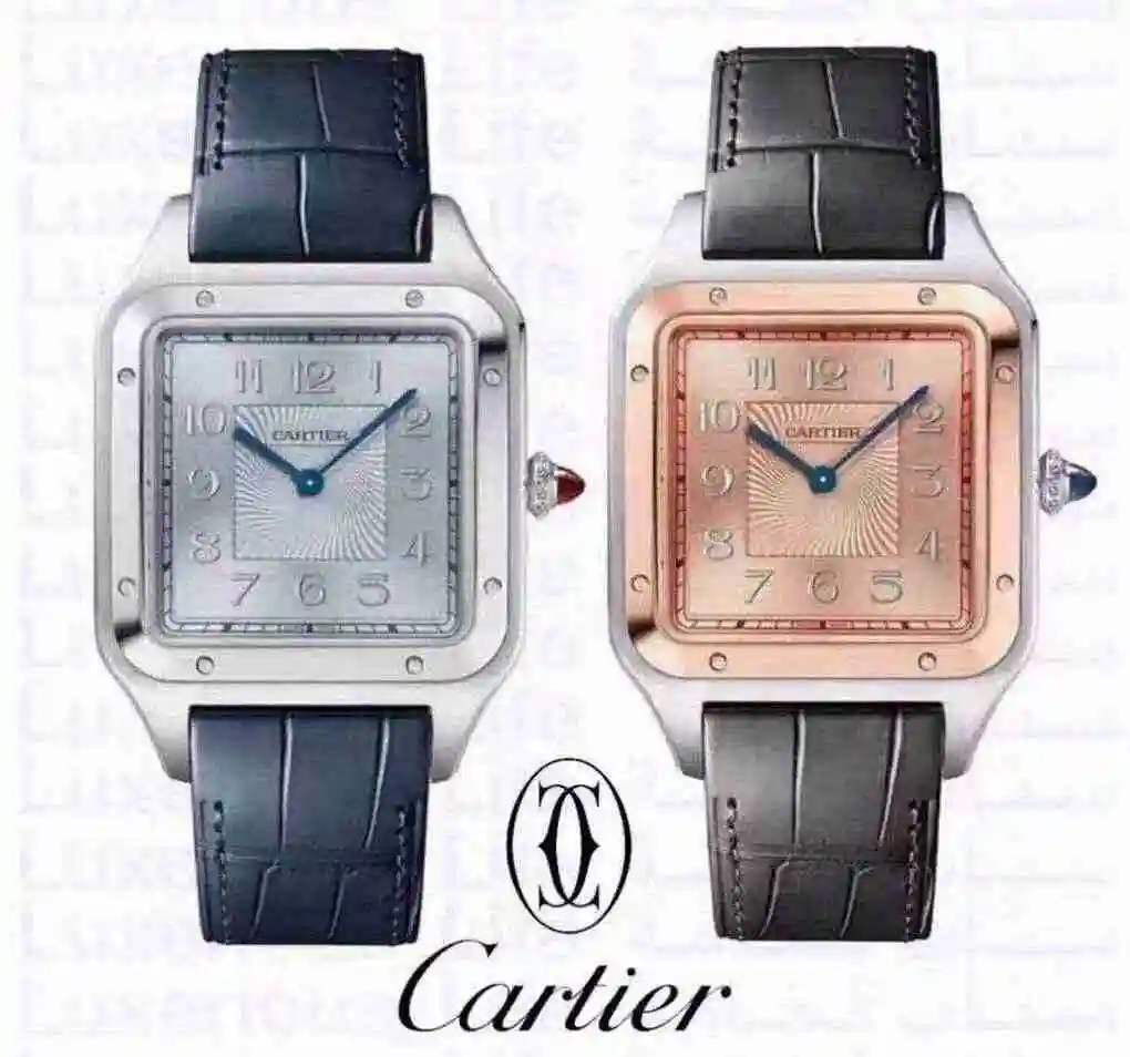 General Watches Cartier Watch Couple Watch Paired with Original Fully Automatic Mechanical Movement Top Grade 316 Precision Steel Case Case with Mineral Super Strong Mirror Diameter Male 32mm 43mm Female 28mm 38mm KK view 8