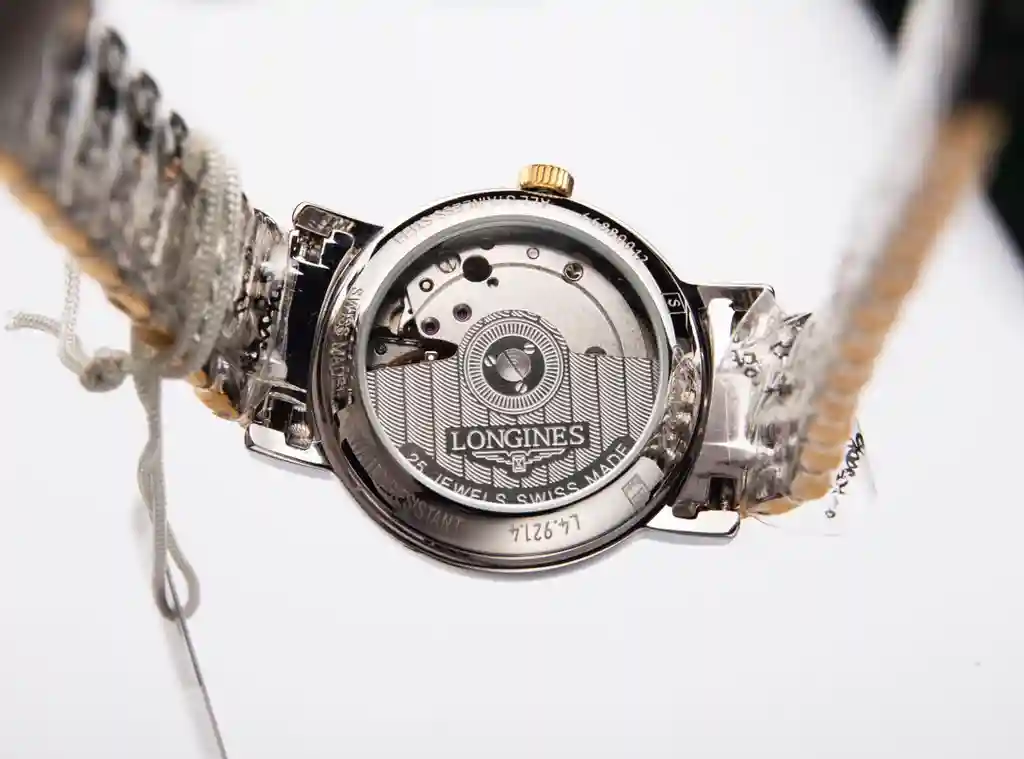 General Watches Longines Lang@Qin Watch Couple s Watch with Original Fully Automatic Mechanical Movement Top-grade 316 Stainless Steel Case and Strap Mineral Super Strong Mirror Diameter 39mm for Men and 30mm for Women KK4650 view 2