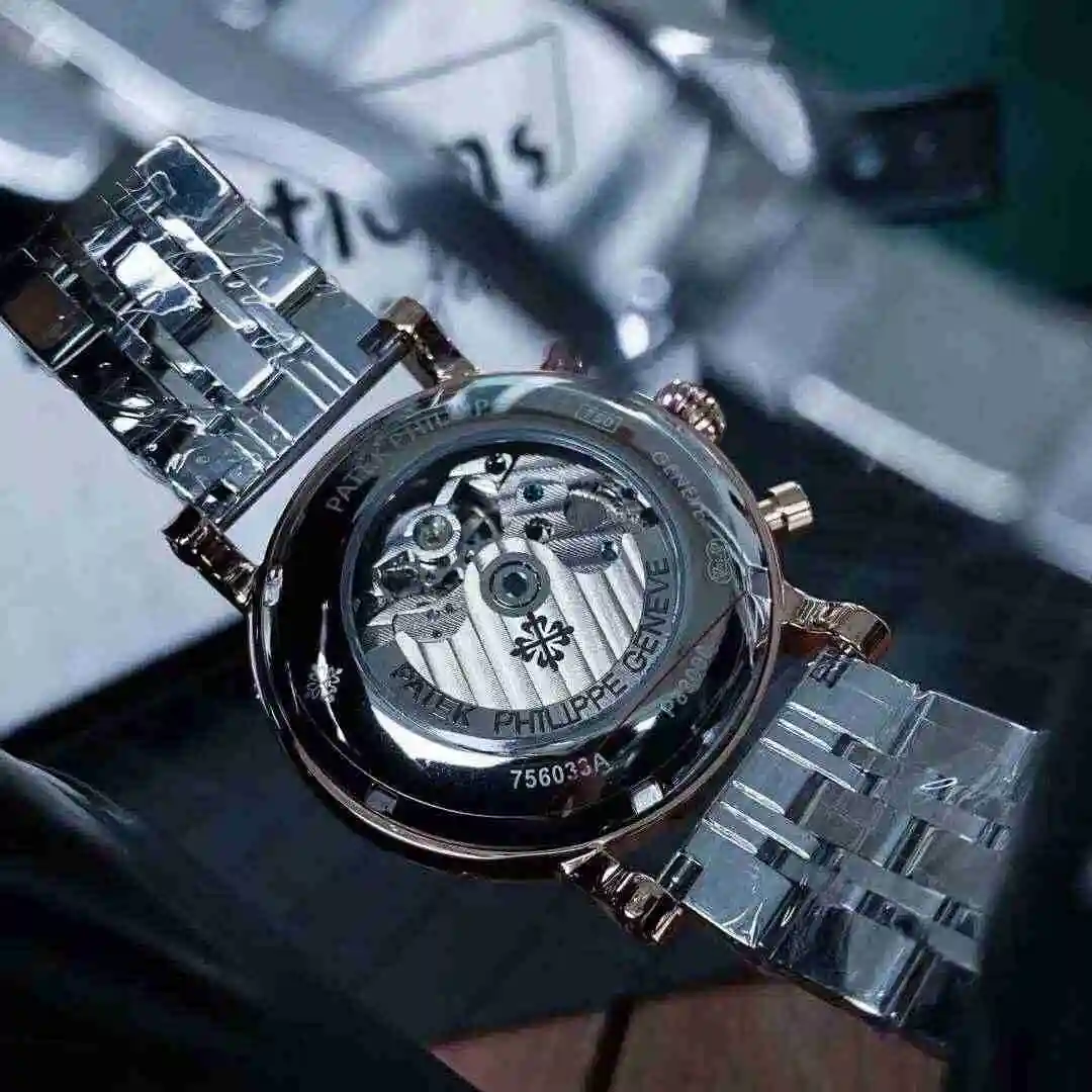 General Watches Patek Philippe Watch Men's Watch Paired with Original Fully Automatic Mechanical Movement Top Grade 316 Precision Steel Case Case with Mineral Super Strong Mirror Diameter 43mm KK04650 1 view 2