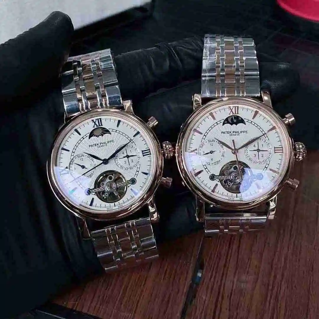 General Watches Patek Philippe Watch Men's Watch Paired with Original Fully Automatic Mechanical Movement Top Grade 316 Precision Steel Case Case with Mineral Super Strong Mirror Diameter 43mm KK04650 1 view 4