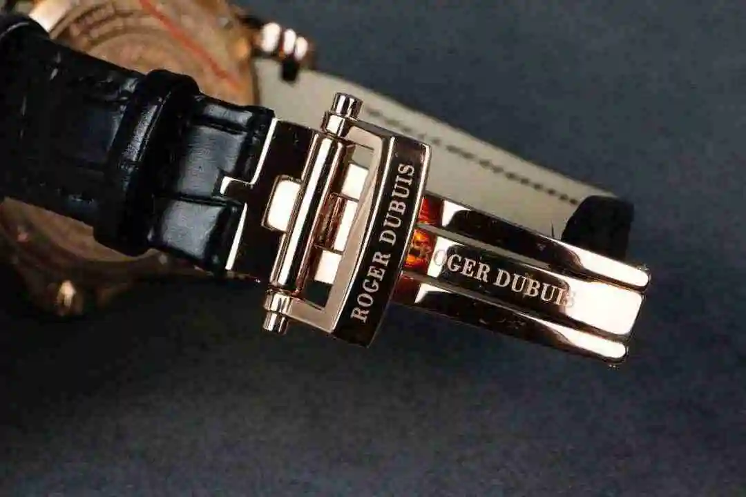 General Watches Roger Duby White 680 Rose Black 700 Watch view 3