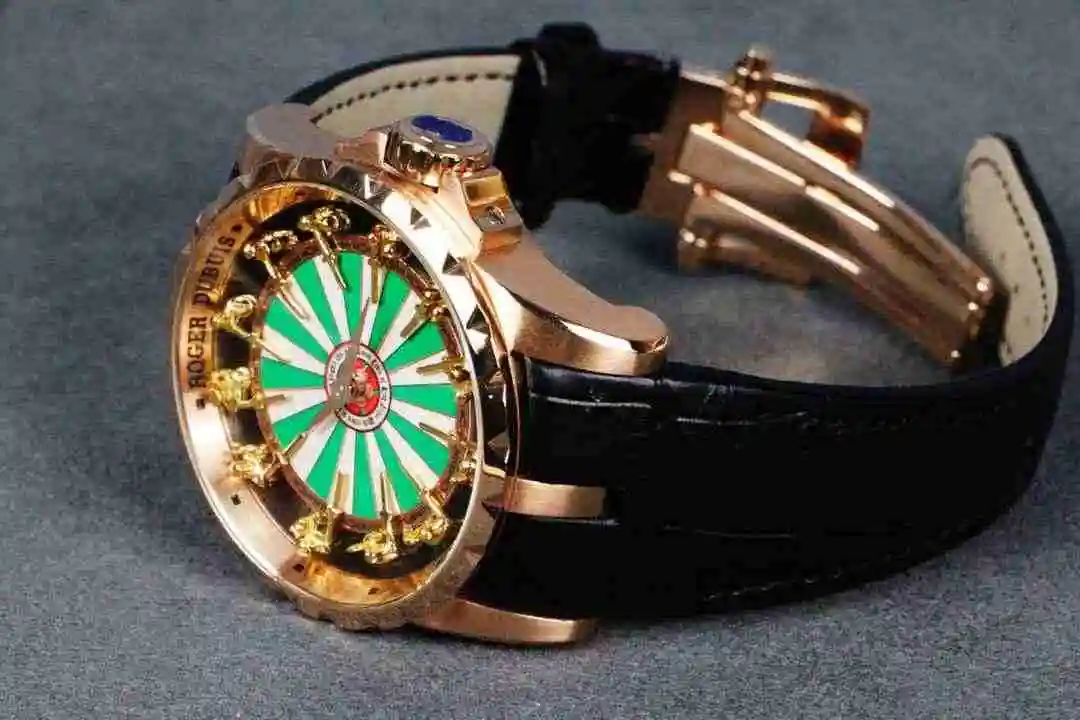 General Watches Roger Duby White 680 Rose Black 700 Watch view 5
