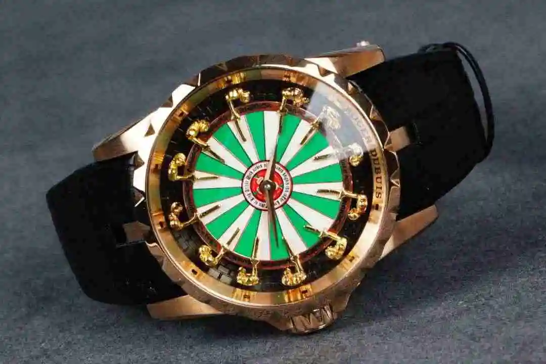 General Watches Roger Duby White 680 Rose Black 700 Watch view 6