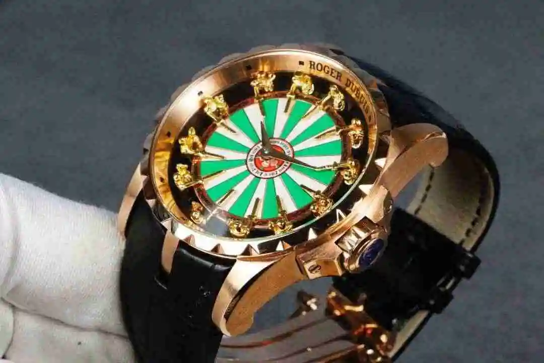 General Watches Roger Duby White 680 Rose Black 700 Watch view 8