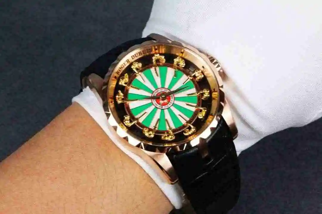 General Watches Roger Duby White 680 Rose Black 700 Watch view 9