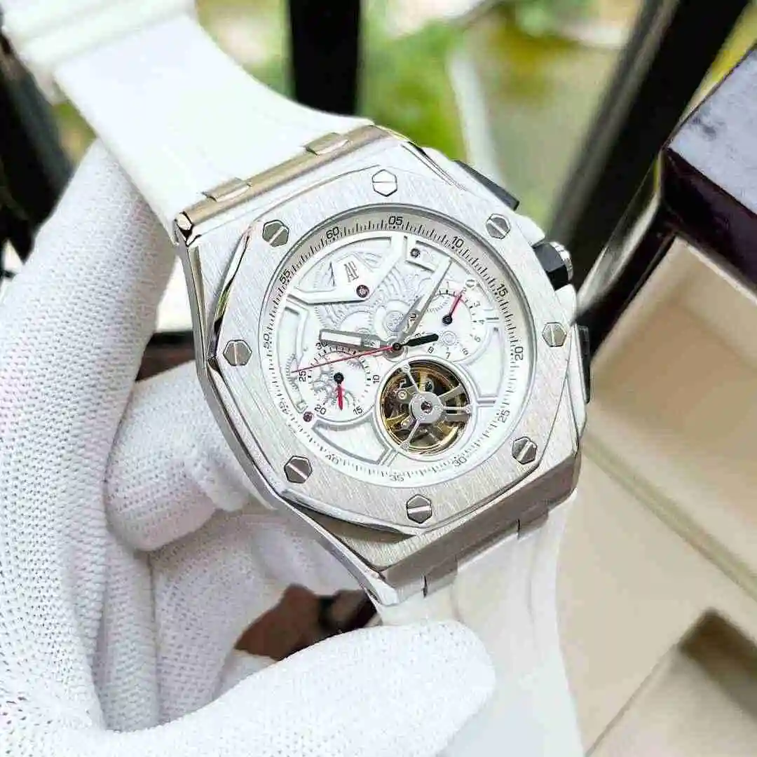 General Watches Audemars Piguet Aibi Watch Men's Watch Paired with Original Fully Automatic Mechanical Movement, Top Grade 316 Precision Steel Case with Mineral Super Strong Mirror Diameter 44mm KK06850 view 8