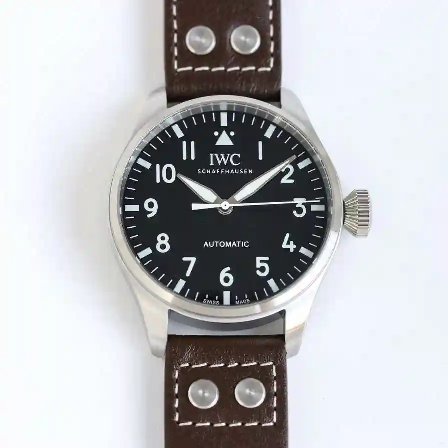 General Watches IWC Wan @ National Watch Men's Watch Paired with Original Fully Automatic Mechanical Movement Top Grade 316 Precision Steel Case with Mineral Super Strong Mirror Diameter 43mm KK011500 view 9