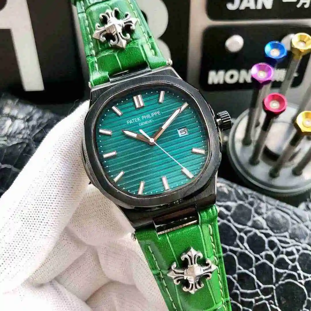 General Watches Patek Philippe Watch Men's Watch Paired with Original Fully Automatic Mechanical Movement Top Grade 316 Precision Steel Case Case with Mineral Super Strong Mirror Diameter 42mm KK04950 1 view 7