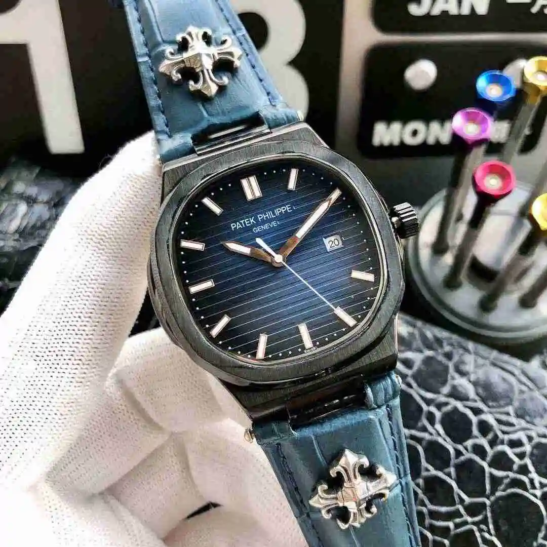 General Watches Patek Philippe Watch Men's Watch Paired with Original Fully Automatic Mechanical Movement Top Grade 316 Precision Steel Case Case with Mineral Super Strong Mirror Diameter 42mm KK04950 1 view 8