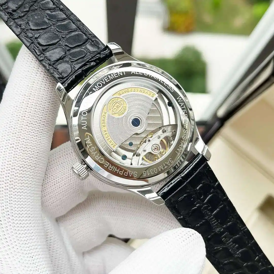 General Watches Watch, men's watch with original fully automatic mechanical movement, top 316 stainless steel case and strap, mineral super mirror, diameter 42mm KK04550 view 3
