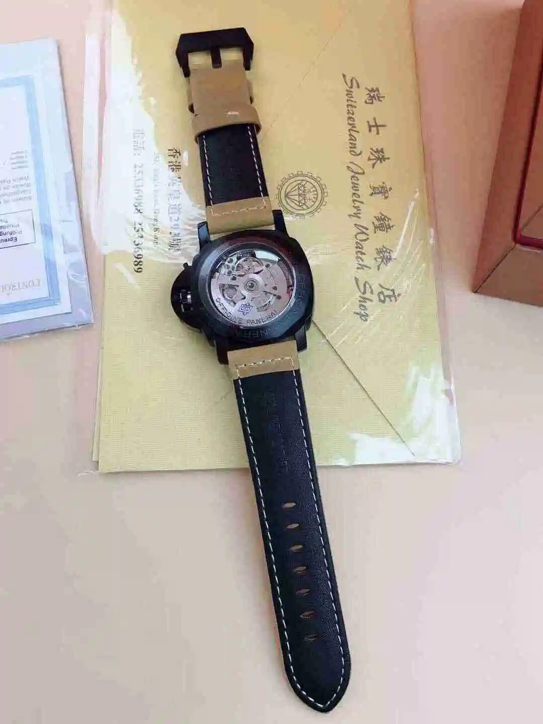 General Watches Panerai Peinahai Watch Men's Watch Paired with Original Fully Automatic Mechanical Movement Top Grade 316 Precision Steel Case with Mineral Super Strong Mirror Diameter 44mm KK04050 view 2