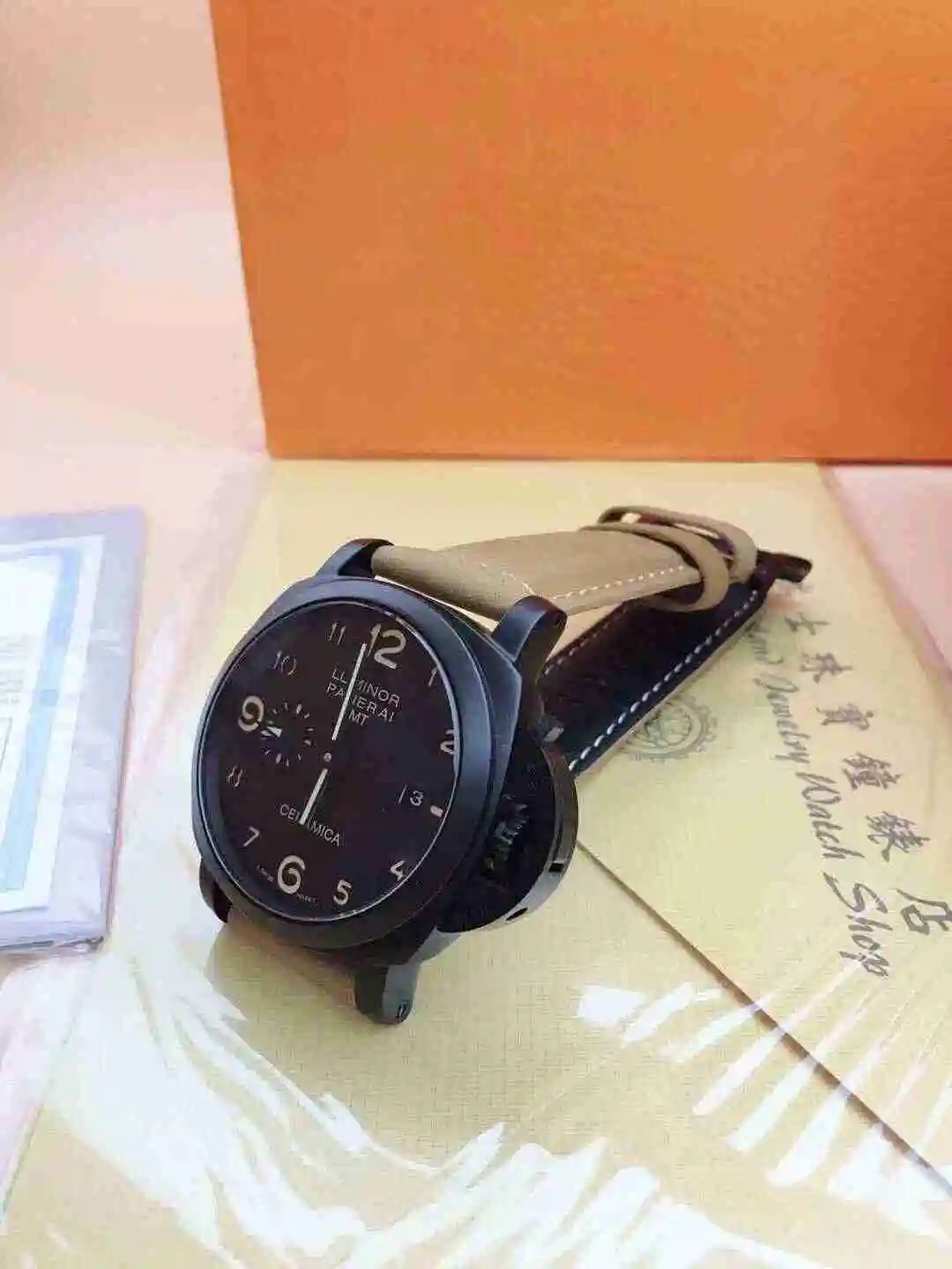 General Watches Panerai Peinahai Watch Men's Watch Paired with Original Fully Automatic Mechanical Movement Top Grade 316 Precision Steel Case with Mineral Super Strong Mirror Diameter 44mm KK04050 view 5