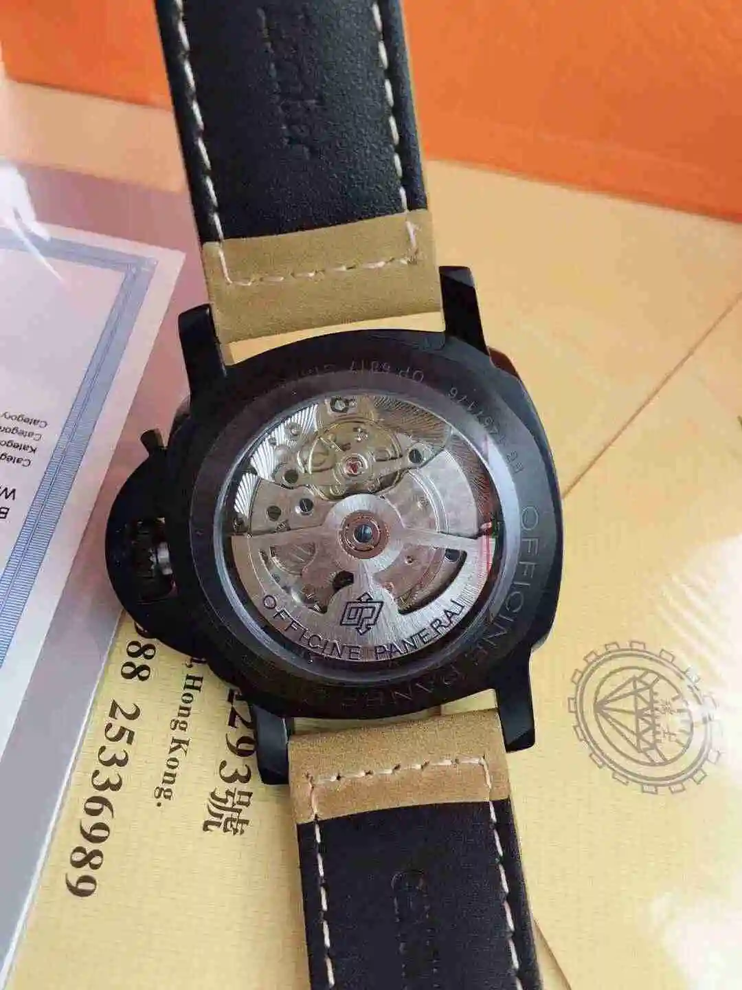General Watches Panerai Peinahai Watch Men's Watch Paired with Original Fully Automatic Mechanical Movement Top Grade 316 Precision Steel Case with Mineral Super Strong Mirror Diameter 44mm KK04050 view 8