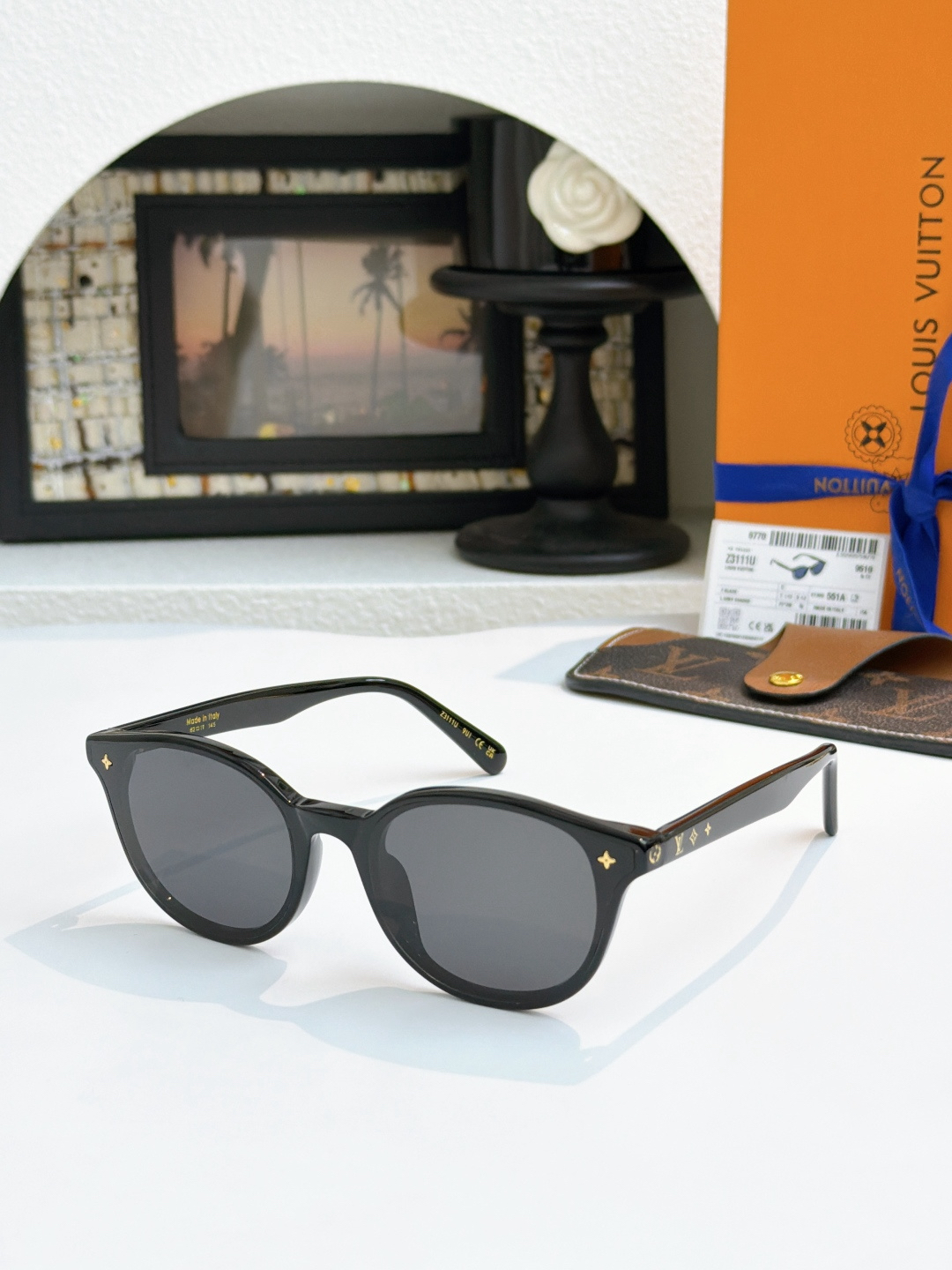 My Monogram Fame Round Sunglasses LOUIS VUITTO Z3111U Size 62-19-145 1208140 Sunglasses view 1