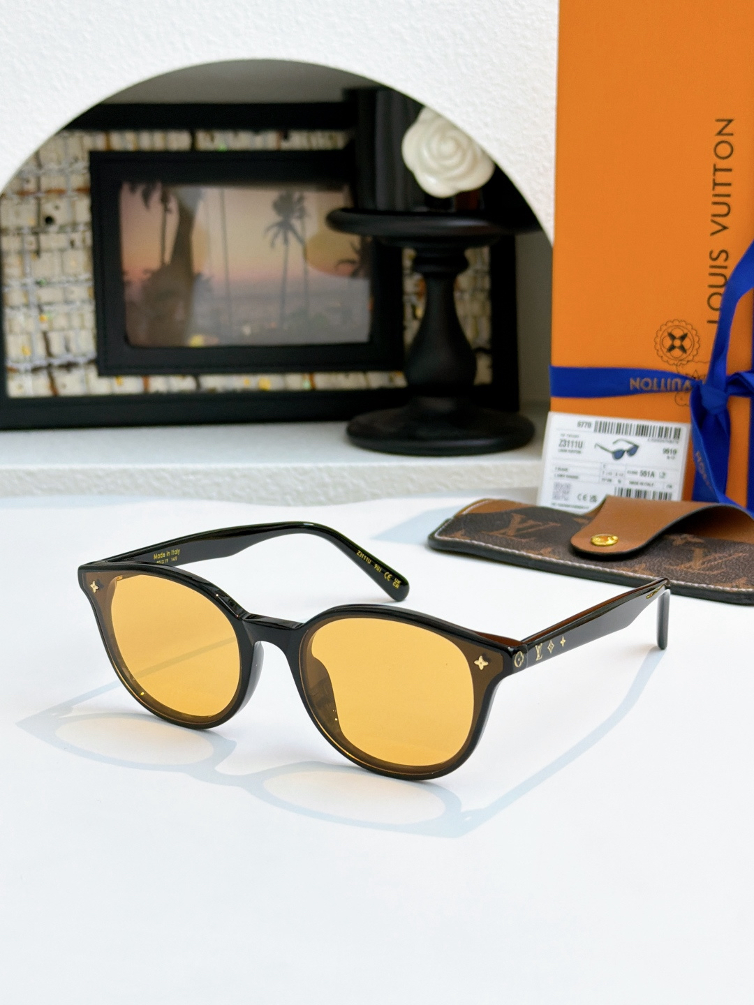 My Monogram Fame Round Sunglasses LOUIS VUITTO Z3111U Size 62-19-145 1208140 Sunglasses view 2
