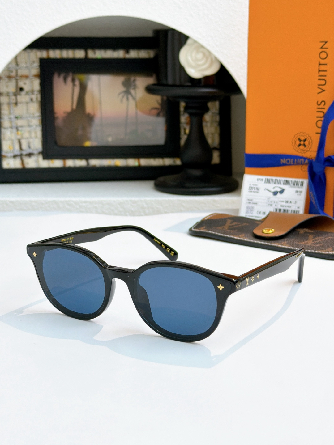 My Monogram Fame Round Sunglasses LOUIS VUITTO Z3111U Size 62-19-145 1208140 Sunglasses view 4