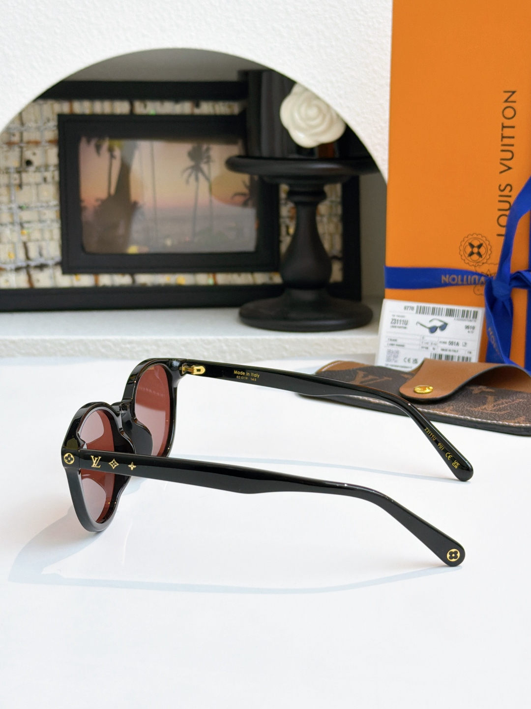 My Monogram Fame Round Sunglasses LOUIS VUITTO Z3111U Size 62-19-145 1208140 Sunglasses view 7