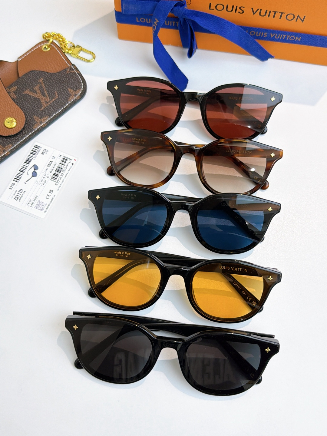 My Monogram Fame Round Sunglasses LOUIS VUITTO Z3111U Size 62-19-145 1208140 Sunglasses view 9