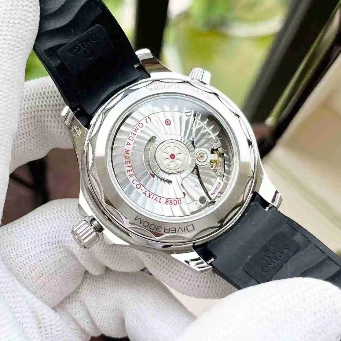 General Watches Omega Watch Men's Watch Paired with Original Fully Automatic Mechanical Movement Top Grade 316 Precision Steel Case with Mineral Super Strong Mirror Diameter 40mm KK05850 view 3