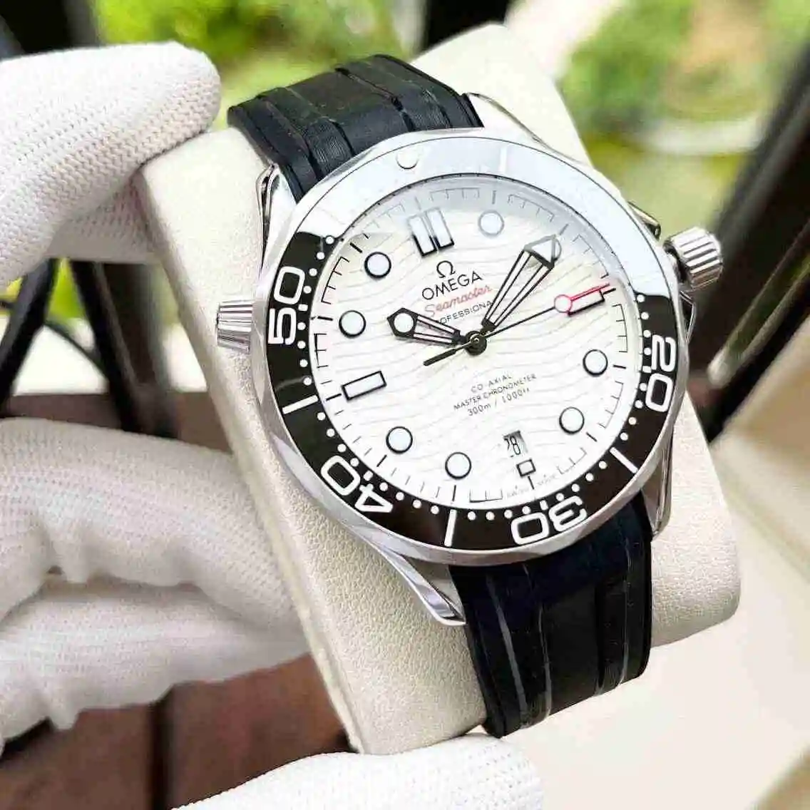 General Watches Omega Watch Men's Watch Paired with Original Fully Automatic Mechanical Movement Top Grade 316 Precision Steel Case with Mineral Super Strong Mirror Diameter 40mm KK05850 view 8