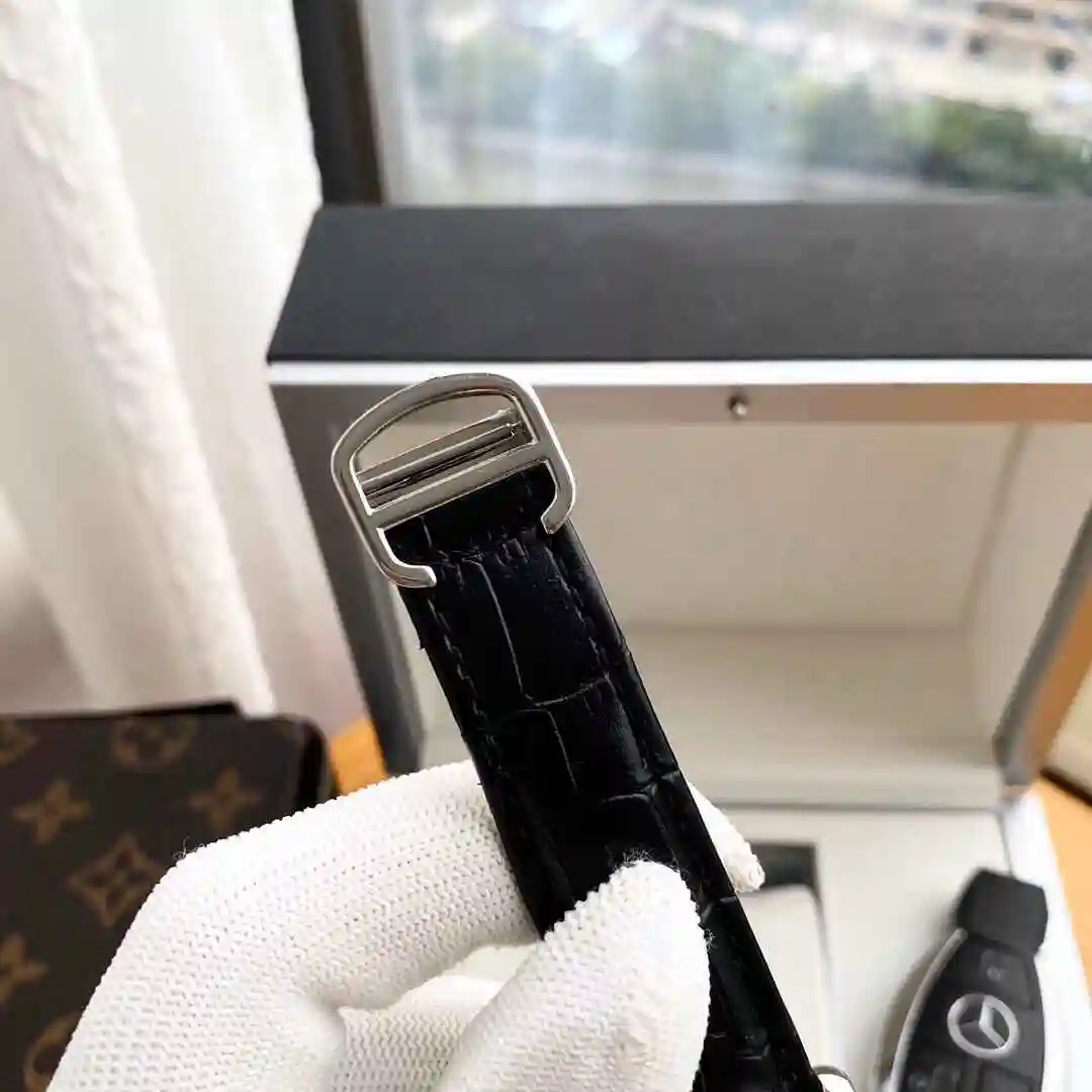 General Watches Cartier Watch Men's Watch Paired with Original Fully Automatic Mechanical Movement Top Grade 316 Precision Steel Case with Mineral Super Strong Mirror Diameter 40mm KK03850 view 2