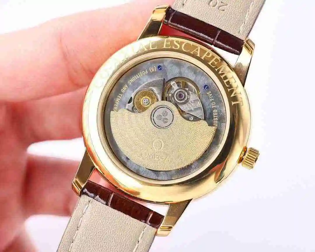 General Watches Omega Watch Men's Watch Paired with Original Fully Automatic Mechanical Movement Top Grade 316 Precision Steel Case with Mineral Super Strong Mirror Diameter 41mm kk view 3