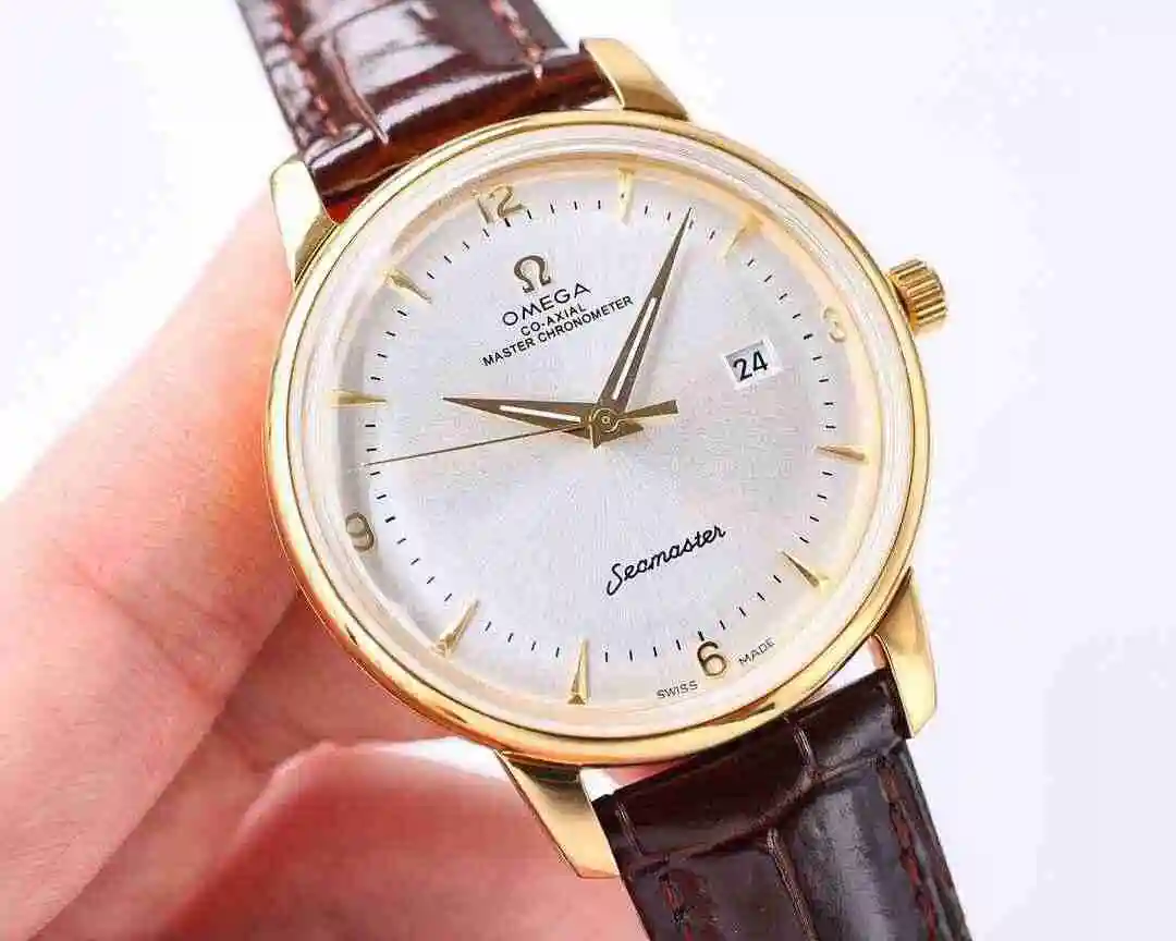General Watches Omega Watch Men's Watch Paired with Original Fully Automatic Mechanical Movement Top Grade 316 Precision Steel Case with Mineral Super Strong Mirror Diameter 41mm kk view 7