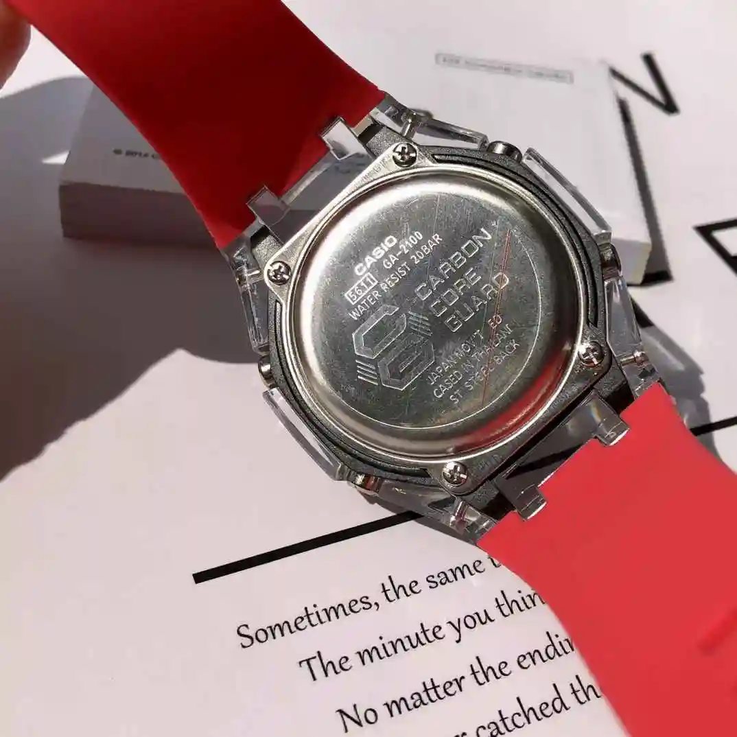 General Watches Original order customized new Casio watch couple pairing with original fully automatic mechanical movement, top grade 316 precision steel case with mineral super strong mirror diameter 44mm DMA8801850 view 3