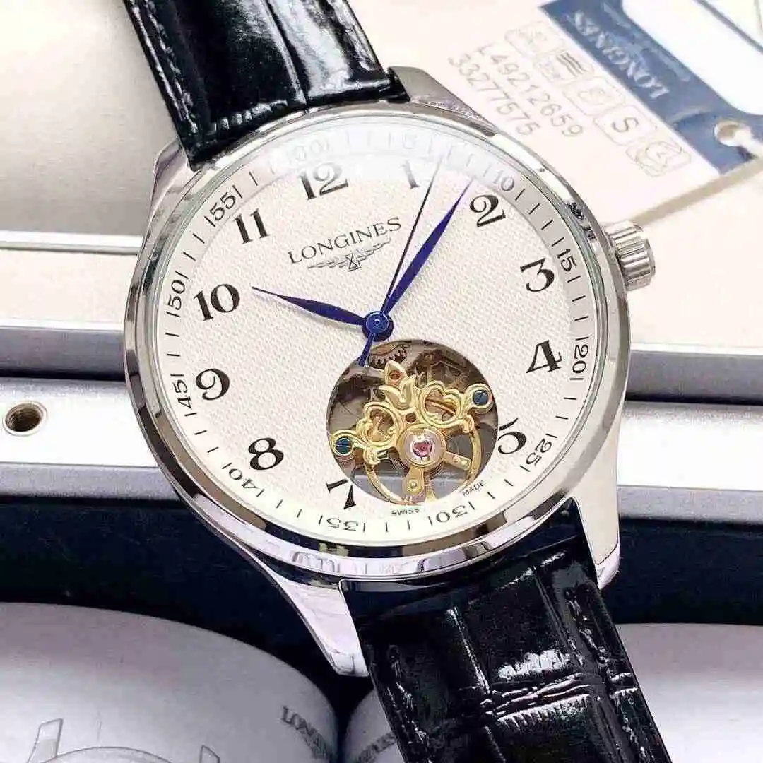 General Watches Longines Watch Men's Watch Paired with Original Fully Automatic Mechanical Movement Top Grade 316 Precision Steel Case with Mineral Super Strong Mirror Diameter 42mm KK05350 1 view 3