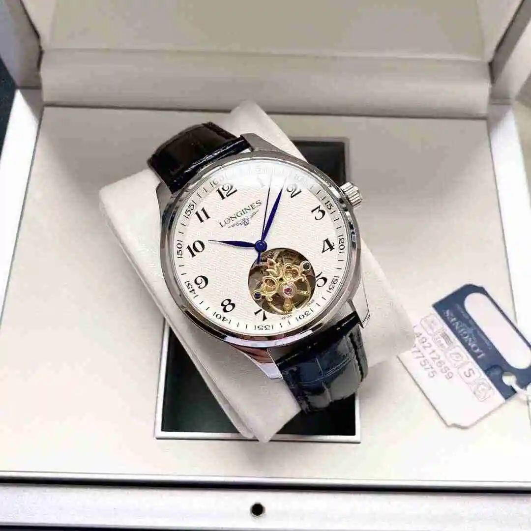 General Watches Longines Watch Men's Watch Paired with Original Fully Automatic Mechanical Movement Top Grade 316 Precision Steel Case with Mineral Super Strong Mirror Diameter 42mm KK05350 1 view 4