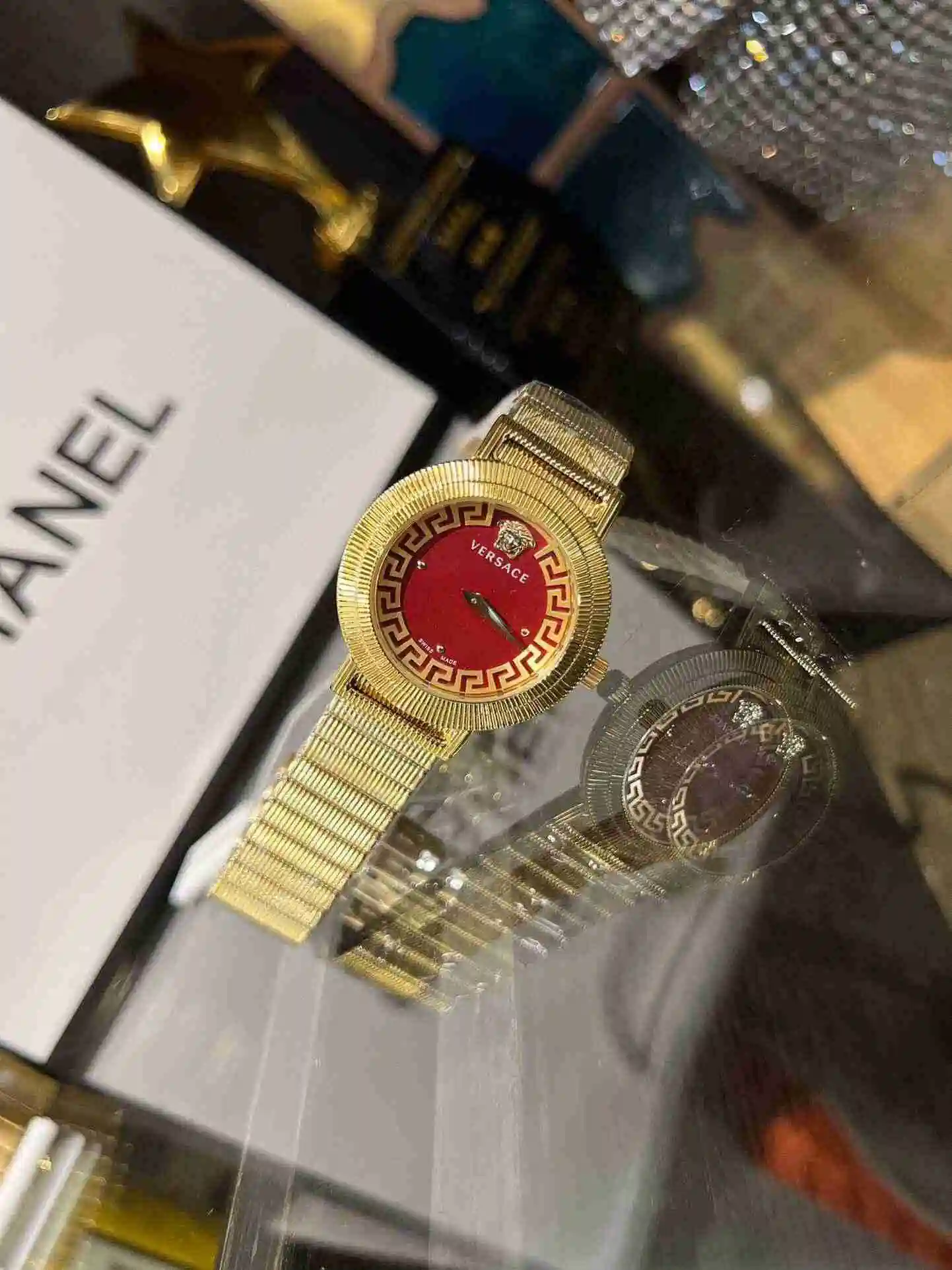 General Watches Versace Watch Women's Watch Paired with Original Fully Automatic Mechanical Movement Top Grade 316 Precision Steel Case with Mineral Super Strong Mirror Diameter 36mm kk03100 1 view 7