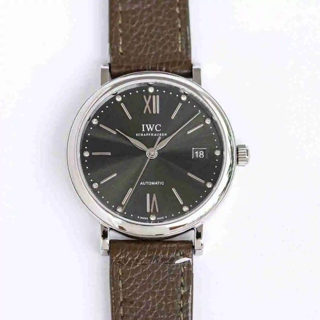 General Watches IWC Wanguo Watch Men's Watch Paired with Original Fully Automatic Mechanical Movement Top Grade 316 Precision Steel Case with Mineral Super Strong Mirror Diameter 37mm kk09800 view 6