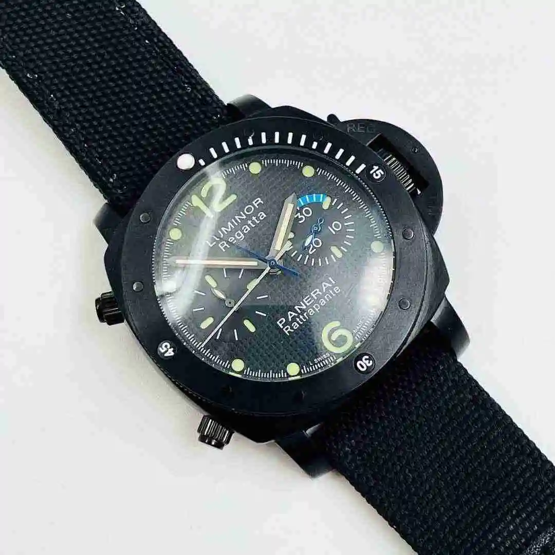 General Watches Panerai Peinahai Watch Men's Watch Paired with Original Fully Automatic Mechanical Movement Top Grade 316 Precision Steel Case with Mineral Super Strong Mirror Diameter 44mm KK05450 view 9