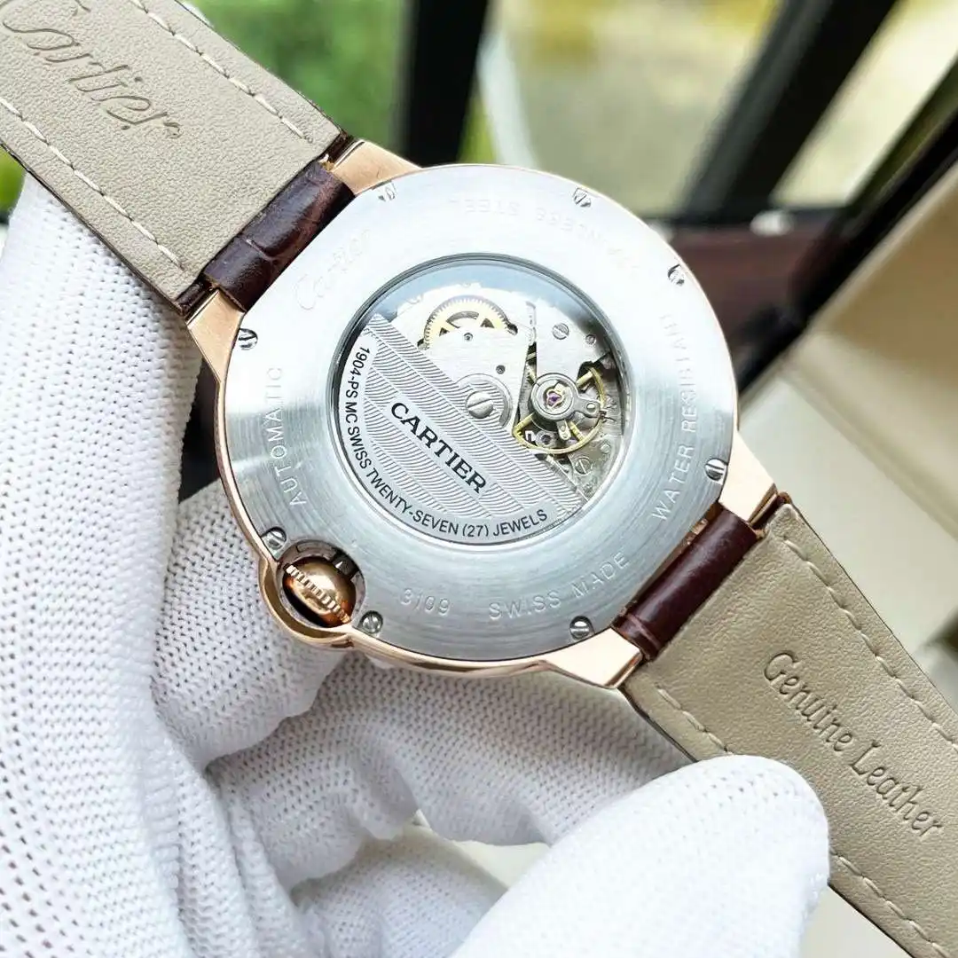 General Watches Watch, men's watch with original fully automatic mechanical movement, top-grade 316 stainless steel case and strap, mineral super mirror, diameter 44mm KK04250 view 3