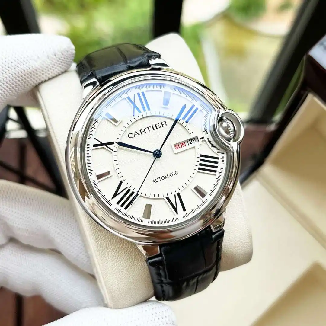 General Watches Watch, men's watch with original fully automatic mechanical movement, top-grade 316 stainless steel case and strap, mineral super mirror, diameter 44mm KK04250 view 7