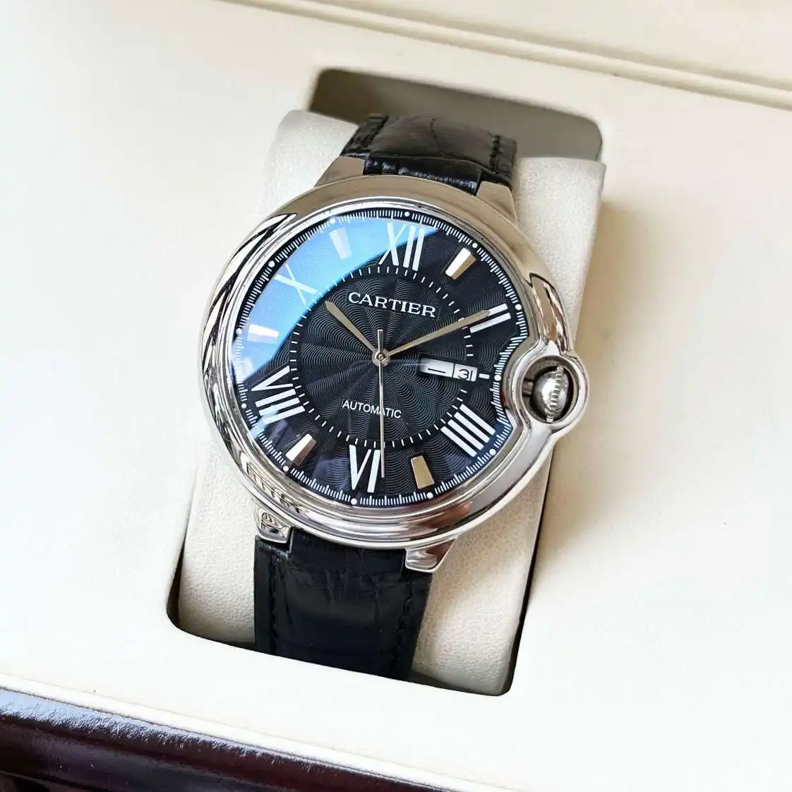 General Watches Watch, men's watch with original fully automatic mechanical movement, top-grade 316 stainless steel case and strap, mineral super mirror, diameter 44mm KK04250 view 9