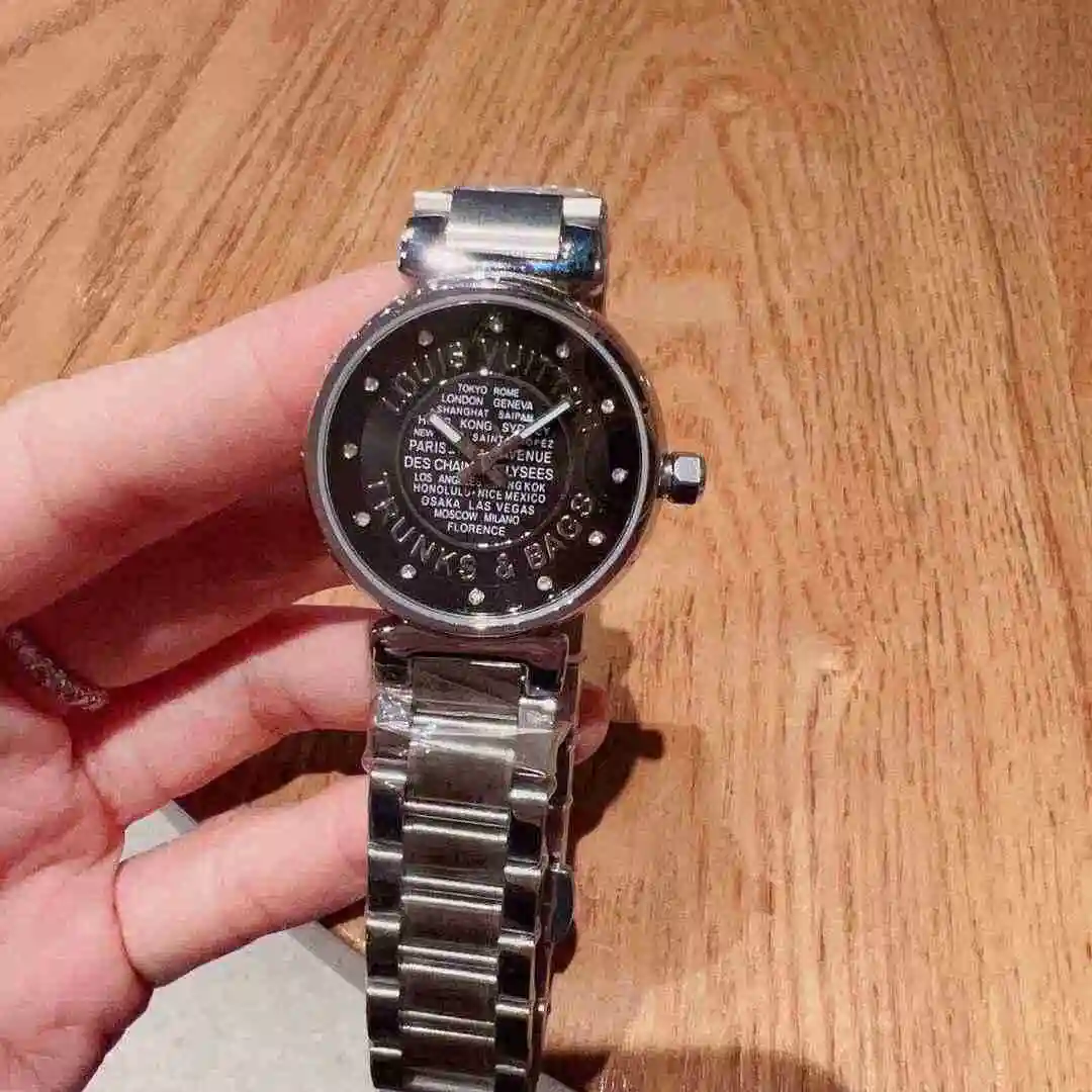 General Watches LV watch for women with original fully automatic mechanical movement, top grade 316 precision steel case with mineral super strong mirror diameter 33mm KK02250 view 2