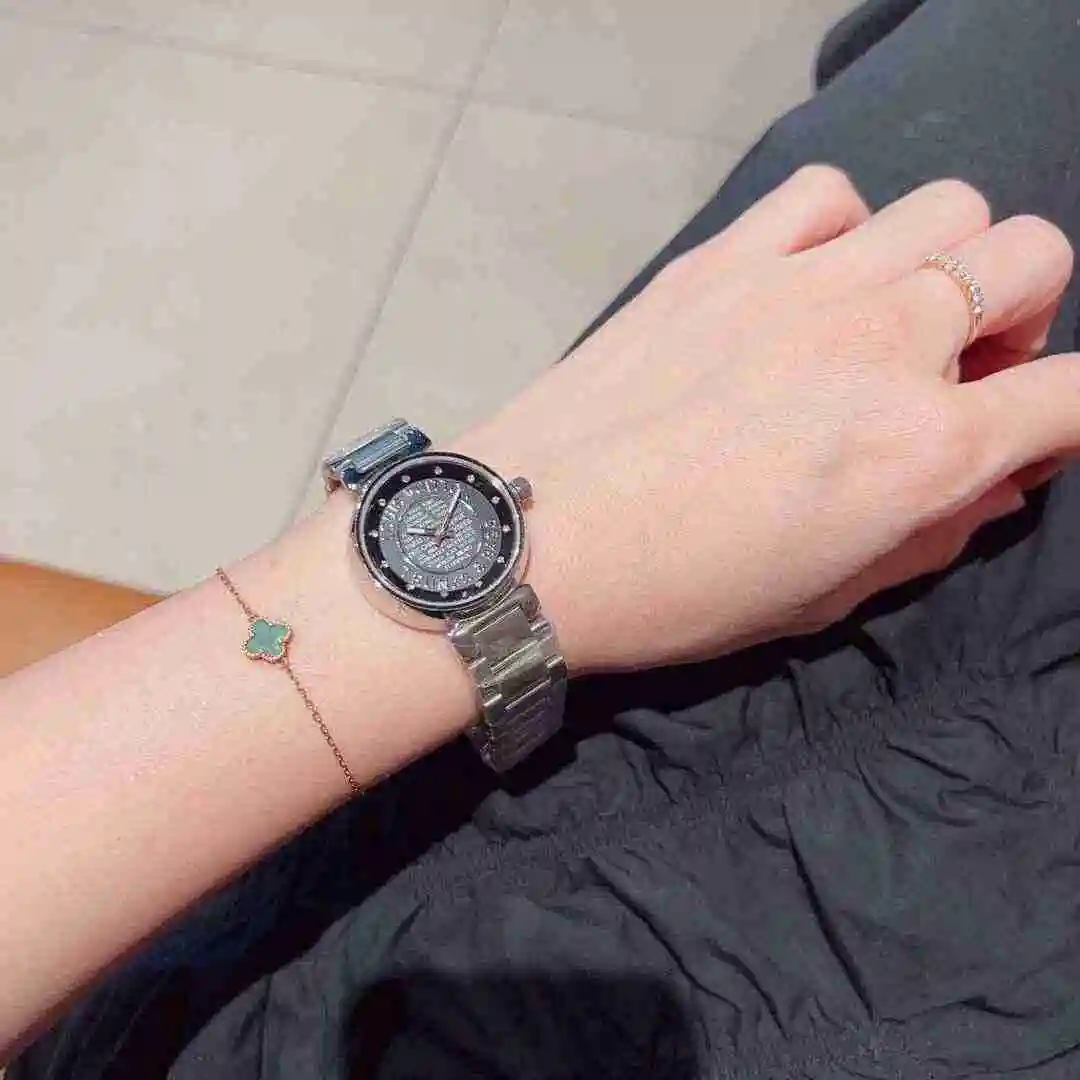 General Watches LV watch for women with original fully automatic mechanical movement, top grade 316 precision steel case with mineral super strong mirror diameter 33mm KK02250 view 4