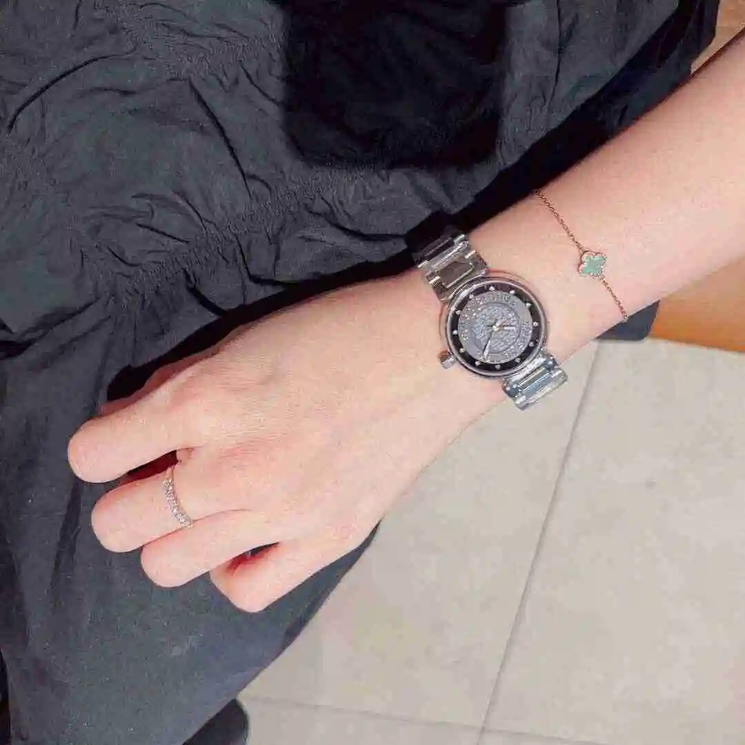General Watches LV watch for women with original fully automatic mechanical movement, top grade 316 precision steel case with mineral super strong mirror diameter 33mm KK02250 view 9