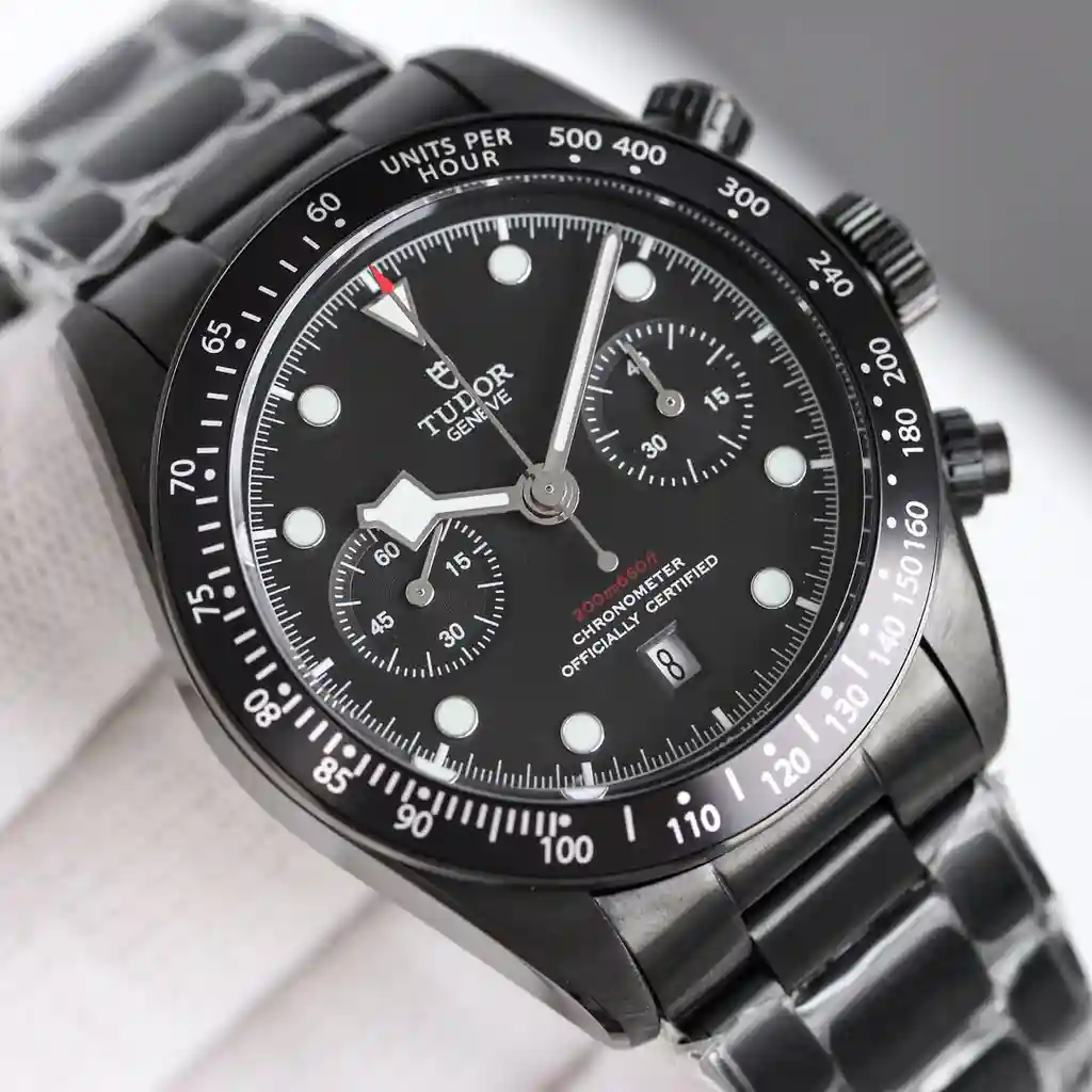 General Watches Tudor Tu@rudder watch men's watch with original fully automatic mechanical movement top 316 stainless steel case strap mineral super mirror diameter 41mm KK012500 view 5