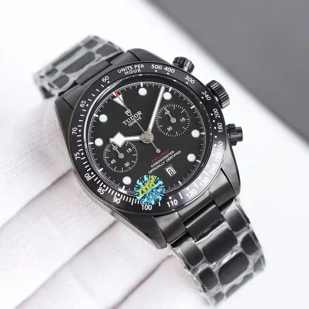 General Watches Tudor Tu@rudder watch men's watch with original fully automatic mechanical movement top 316 stainless steel case strap mineral super mirror diameter 41mm KK012500 view 7