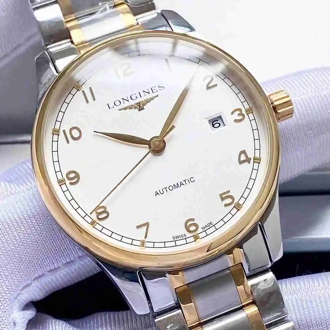 General Watches Longines Watch Men's Watch Paired with Original Fully Automatic Mechanical Movement Top grade 316 Precision Steel Case with Mineral Super Strong Mirror Diameter 40mm KK04250 view 4